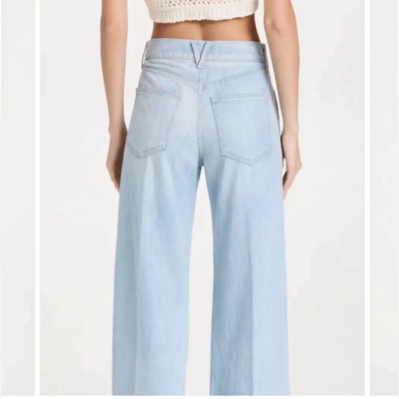 ♥️ Veronica Beard Taylor Relaxed High Rise Wide Leg Jeans ~ Size 29 - Picture 5 of 12